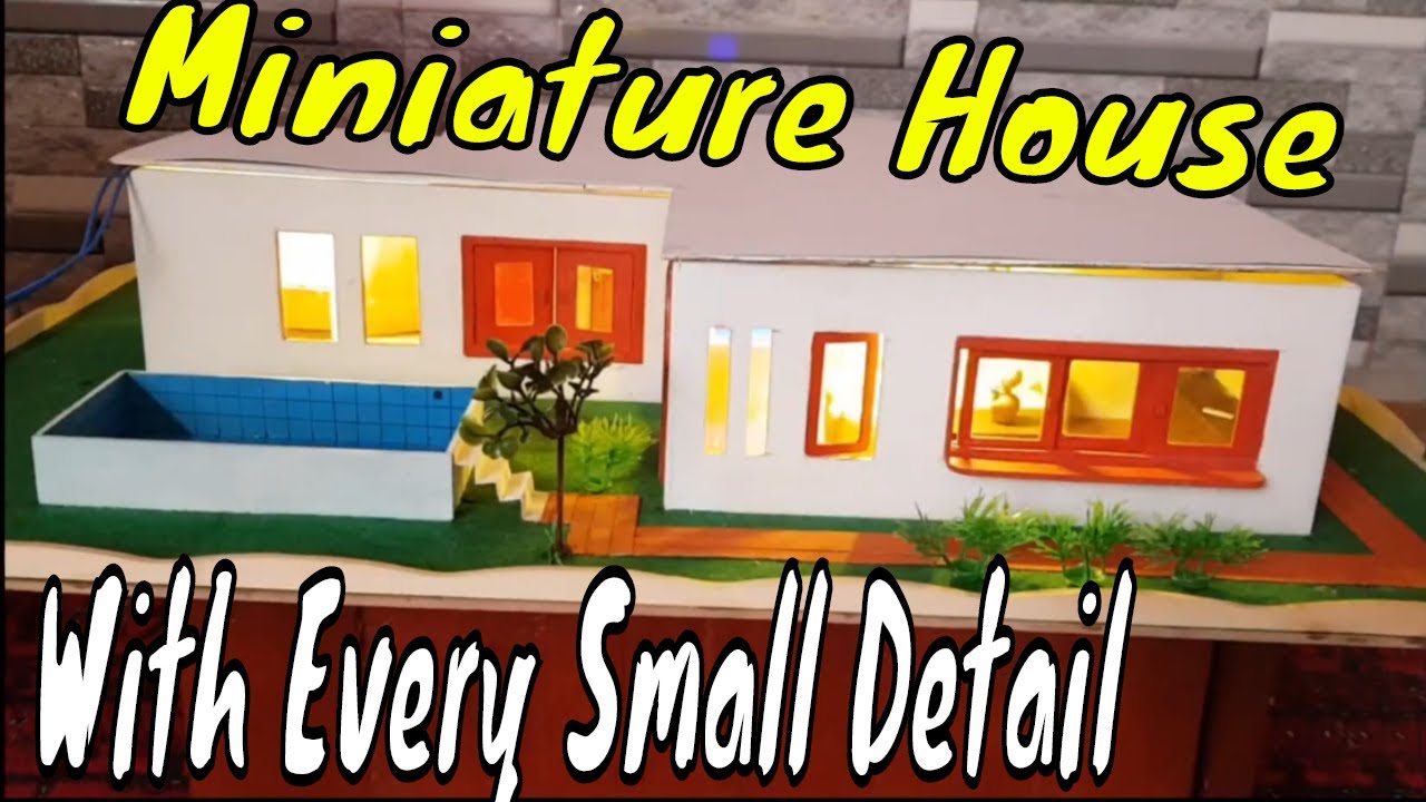 DIY Miniature Modern Dollhouse Apartment | ART MAJOR