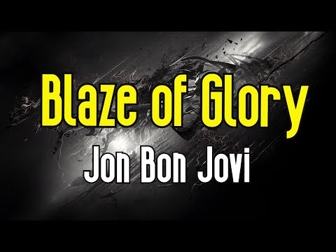 Blaze Of Glory (KARAOKE) | Jon Bon Jovi