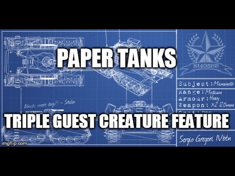 Triple Creature Feature: Blueprint Tanks Run Amok