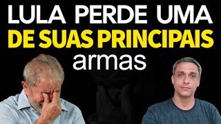 MUDANÇA NO JOGO  - LULA acaba de perder uma de suas pricipais armas