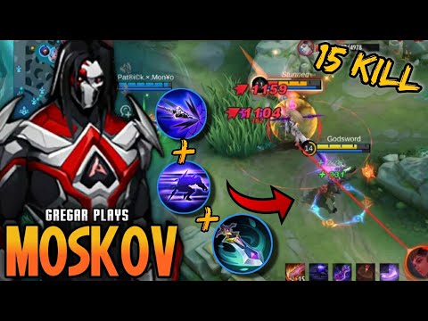 MLBB: Moskov With Windtalker is Brutal! | Moskov Best Build 2022 (Critical)| Build Top Global Moskov