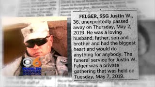 Fake obituary stuns Chesterfield veteran and his family