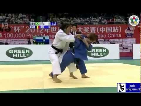 Judo 2012 Grand Prix Qingdao: Chibana (BRA) - Rosseneu (BEL) [-48kg] semi-final