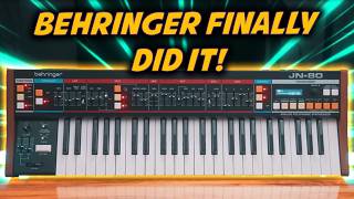 Video thumbnail for Behringer FINALLY releases the Roland Juno 60 Clone - Behringer JN-80 by The DIY Recording Studio