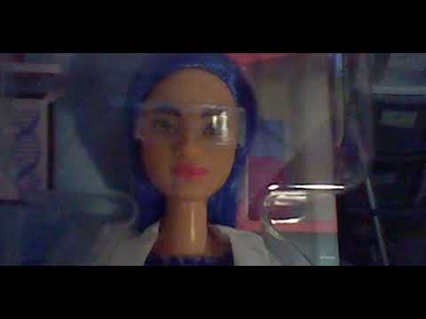 A toy review and unboxing on you can be anything scientist barbie doll