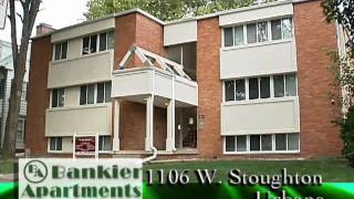 preview picture of video 'Bankier Apartments - 1106 W. Stoughton (Urbana) - 1 Bedroom'