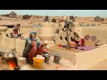 Desert Women Morning Routine In Winter Village Life Pakistan Traditional Desert Village Food