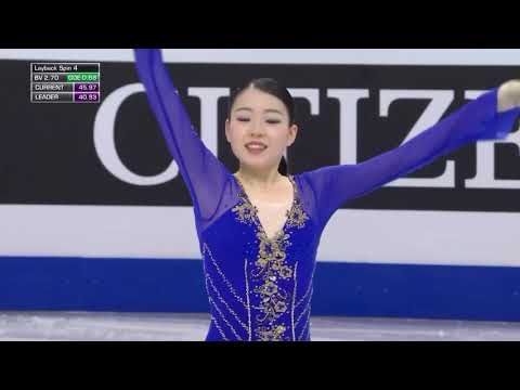Rika Kihira. Чемпионат Четырёх Континентов Four Continents Championships 2020 Короткая программа SP