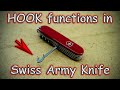 All the functions of a hook in a Swiss Army Knife
