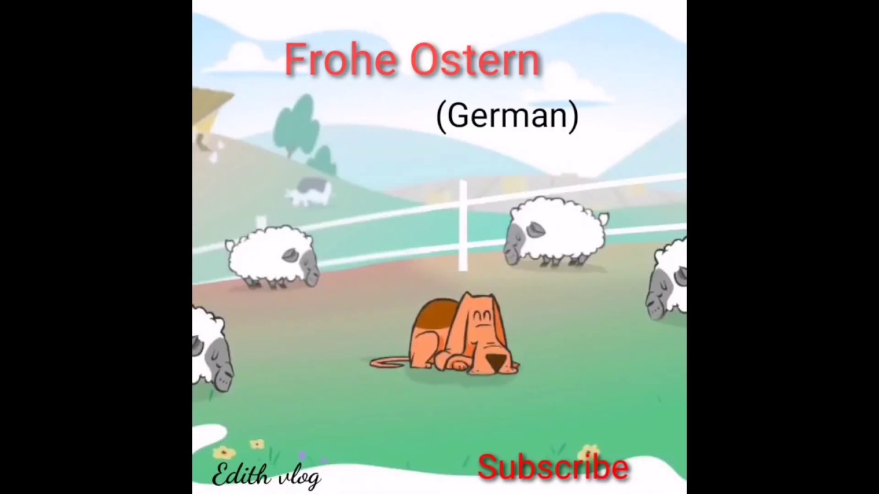 Happy Easter (2020) in different Languages