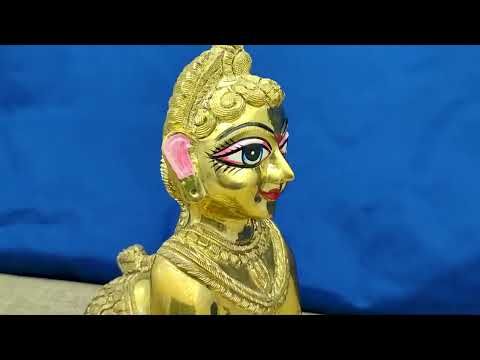 Radha Rani Krishna's Eternal Consort Expressive Vigraha, Sculpture (Shree Radha Bal Swaroop Statue) video