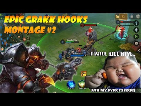 BEST OF GRAKK HOOKS MONTAGE #2 | GamEnTrix | ARENA OF VALOR |
