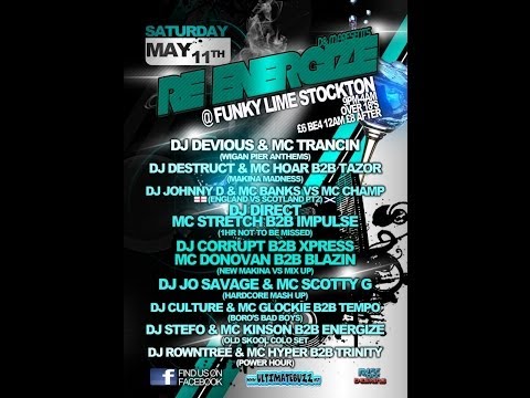 Dj's Chrissy G & Xpress Mc's Stretch & Impulse @ Re Energize 11.05.2013