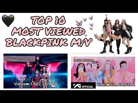 TOP 10 MOST VIEWED BLACKPINK M/V(JUNE 2021)