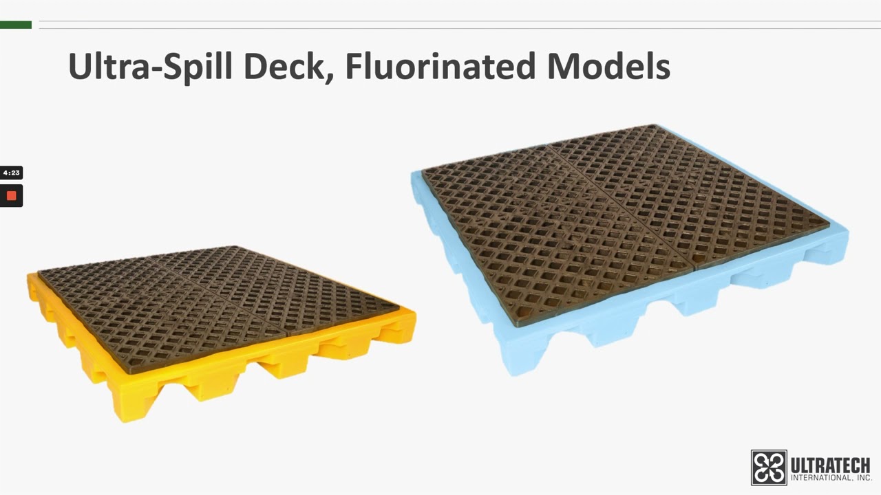 UltraTech Product Training – Ultra-Spill Deck – Fluorinated Models