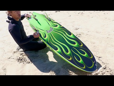 First Spring waves, Kalani’s new board and snakes on the beach!