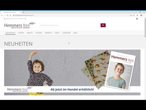 Online-Shop Video #stoffe #stoffgrosshandel #fabricswholesale #nähen #stoffekaufen #stoffeonline
