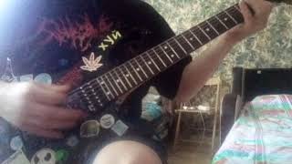 Impaled Nazarene-Soul Rape(guitar cover)