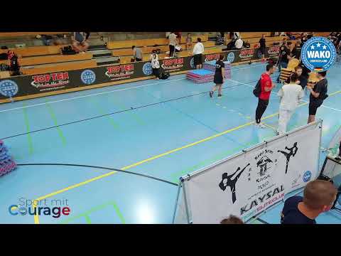 Deutsche Meisterschaft 2023 Kickboxing - Tag 2 - Seniors, Masters - Tatami 3 - Formen/PF