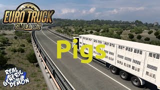 Euro Truck Simulator 2 - Ep232: Pigs