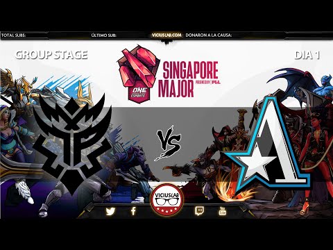 THUNDER PREDATOR vs TEAM ASTER - 2 - ONE Esports Dota 2 Singapore Major Presented by PGL - Viciuslab