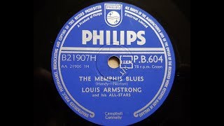 Louis Armstrong &#39;The Memphis Blues&#39; 1956 78 rpm
