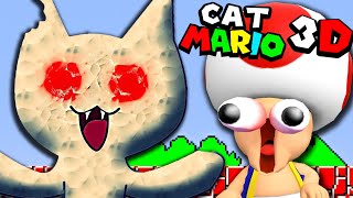 CAT MARIO EXE. | Toad Plays Cat Mario 3D with SKILL