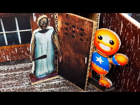 Granny VS Kick the Buddy - How to Make Cardboard Game DIY