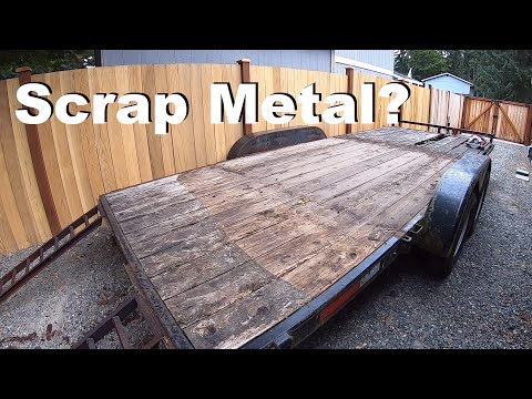 Zero Dollar Car Hauler Part 2  Caught it on FIRE!