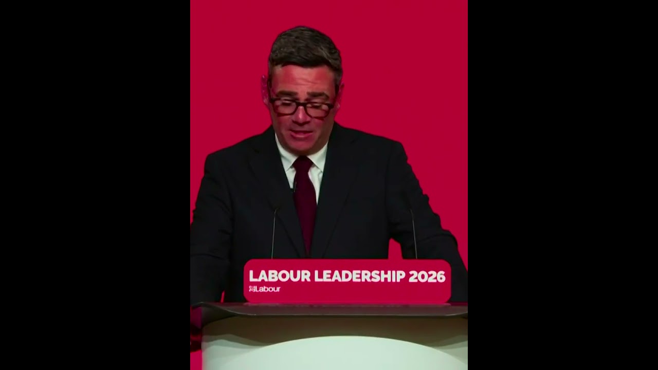 Video: Burnham pledges devolution, party unity and pre-1980s economic shift in first speech as Labour leader