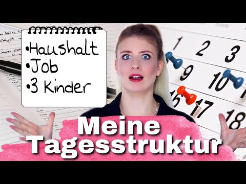 Household, job and 3 children │ Daily planning Mon-Sun│UnPeuDeMoi