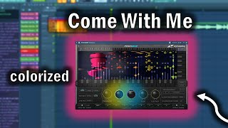 Virtual Riot's Come With Me ft. Leah Culver but Pitchmap changed the dimension
