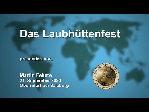 Das Laubhüttenfest
