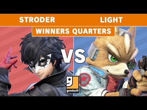 Goodwill $10k Invitational Tournament - TUX | Stroder (Greninja) Vs. Rogue | Light (Fox) Quarters