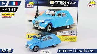 Cobi 24511 Youngtimer - Citroen 2CV typ AZ (1962)