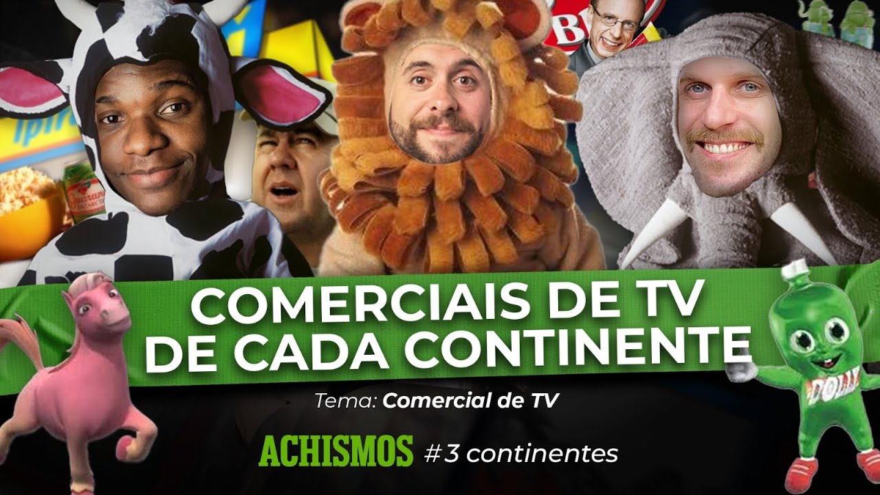 SE VOCÊ ACHA AS PROPAGANDAS DO BRASIL ESTRANHAS, IMAGINA DA ANGOLA | #3CONTINENTES #23