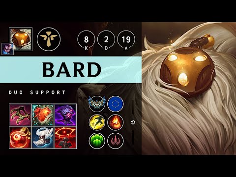 Bard Support vs Rell: Killing spree - EUW Challenger Patch 14.24