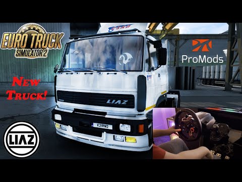 Liaz 300s mod | Euro Truck Simulator 2 | Logitech G29 Wheel | Russia with Pro Mods | 4k |