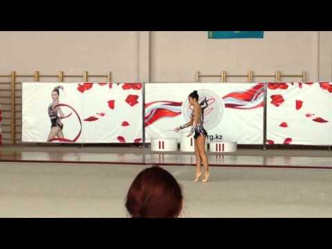 Омашева Томирис ЧРК (2016 год ) обруч