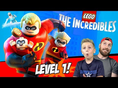 Lego The Incredibles Gameplay Part 1: The Incredibles are Back!