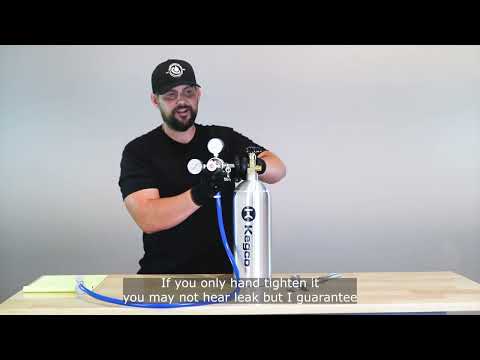 Connect and Use Your Beer Regulator With Your CO2 Tank