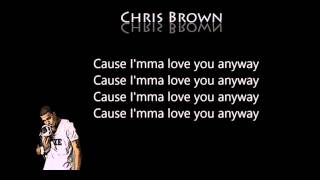 Chris Brown - Anyway (Lyrics)