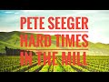 Volvo Commercial Song Hard Times - Pete Seeger Hard Times In The Mill