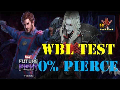 Star-Lord vs Knull | Star-Lord wbl test with 0% pierce | Marvel Future Fight