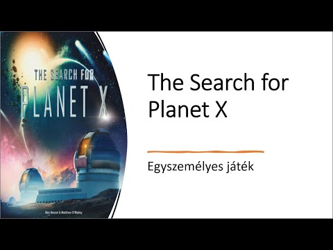 The Search for Planet X - Egyszemélyes játék - Robert SoloPlay