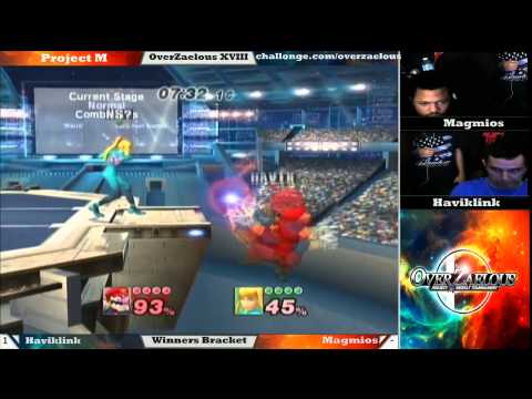 OverZaelous XVIII: Magmios(ZSS) vs. Haviklink(Wario)