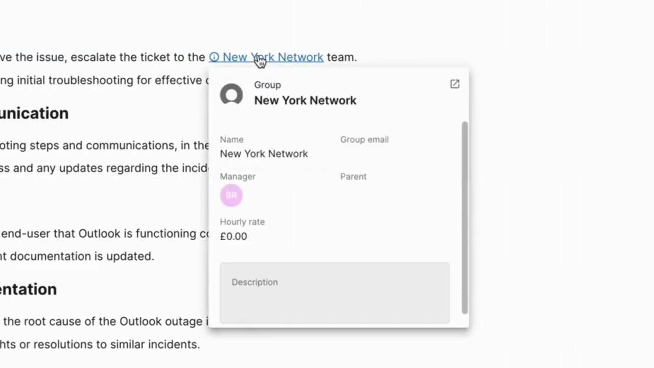 Documate live data preview