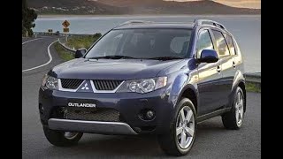 Mitsubishi Outlander ZG 2006 to 2009 front seat removal