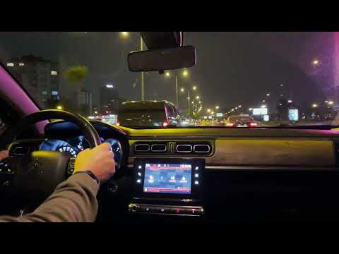 night drive ASMR | 0-100 & rattling test | 2020 Citroen C3 III (Phase II) part-2