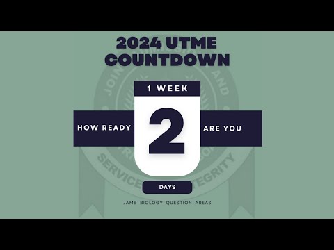 Secret to a successful 2024 JAMB in Biology ...with possible questions and answers. EPISODE 1